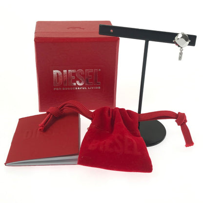 【中古品】【メンズ】 DIESEL ディーゼル SV925 STUD PIERCE DL1352 DL135200DJW SV925 スタッズ ピアスアクセサリー 192-260906-rt-21-tagh カラー：シルバー 万代Net店