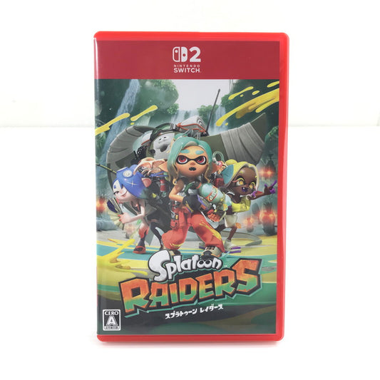 【中古美品】 Nintendo Switch2 ソフト スプラトゥーン レイダース ニンテンドースイッチ2 ソフト 動作確認済み 開封済み [CERO区分_A / 全年齢対象商品] 029-261015-rt-02-tag 万代Net店