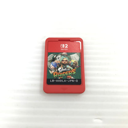 【中古美品】 Nintendo Switch2 ソフト スプラトゥーン レイダース ニンテンドースイッチ2 ソフト 動作確認済み 開封済み [CERO区分_A / 全年齢対象商品] 029-261015-rt-02-tag 万代Net店