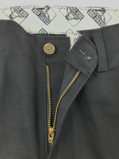【中古品】【メンズ】 BEN DAVIS ベンデイビス FRISCO PANTS BLACK 694 メキシコ製 フリスコ パンツ ボトムス 157-260829-rt-15-tagh サイズ：W32 L30 カラー：ブラック 万代Net店