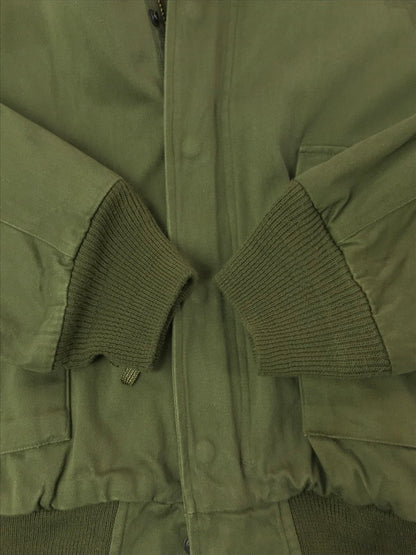 【現状渡し品】【メンズ】 VINTAGE ヴィンテージ PILOT M90 FLIGHT JACKET 81586 SCOVILLジッパー パイロット エム90 フライト ジャケット アウター 146-260826-rt-29-tagh サイズ：XL カラー：カーキ 万代Net店