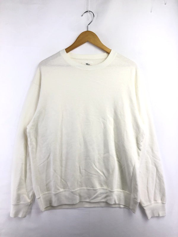 【中古品】【メンズ】 RON HERMAN ロンハーマン SWEATSHIRT WHITE 4220900018 スウェットシャツ トレーナー トップス 141-260823-rt-03-tagh サイズ：M カラー：ホワイト 万代Net店