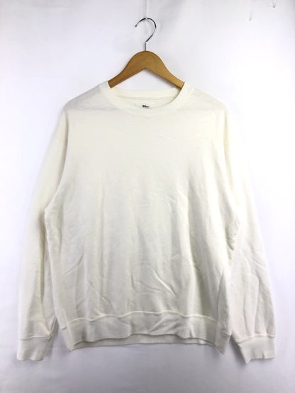 【中古品】【メンズ】 RON HERMAN ロンハーマン SWEATSHIRT WHITE 4220900018 スウェットシャツ トレーナー トップス 141-260823-rt-03-tagh サイズ：M カラー：ホワイト 万代Net店