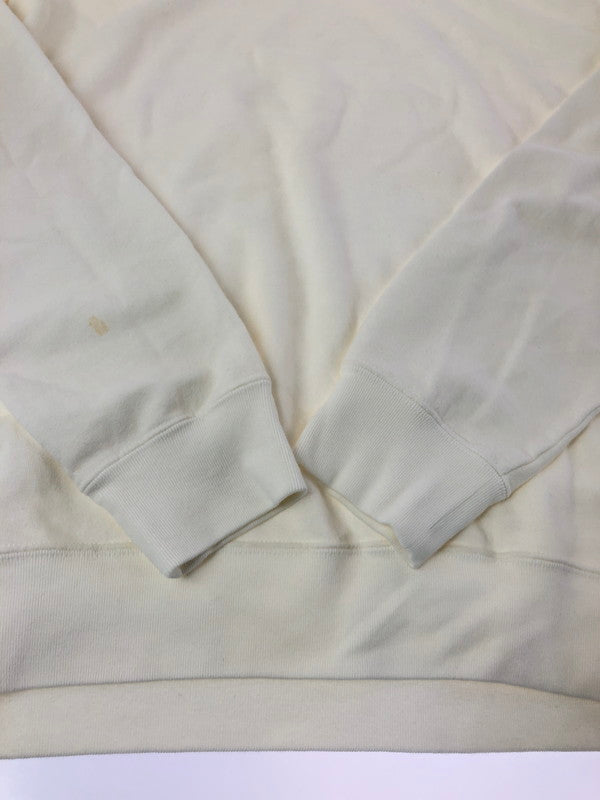 【中古品】【メンズ】 RON HERMAN ロンハーマン SWEATSHIRT WHITE 4220900018 スウェットシャツ トレーナー トップス 141-260823-rt-03-tagh サイズ：M カラー：ホワイト 万代Net店