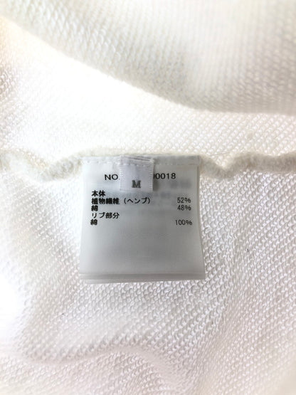【中古品】【メンズ】 RON HERMAN ロンハーマン SWEATSHIRT WHITE 4220900018 スウェットシャツ トレーナー トップス 141-260823-rt-03-tagh サイズ：M カラー：ホワイト 万代Net店