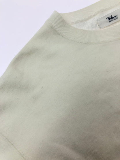 【中古品】【メンズ】 RON HERMAN ロンハーマン SWEATSHIRT WHITE 4220900018 スウェットシャツ トレーナー トップス 141-260823-rt-03-tagh サイズ：M カラー：ホワイト 万代Net店