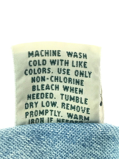 【中古品】【メンズ】 L.L.BEAN エルエルビーン 90's L/S DENIM SHIRT カナダ製 90年代 ロングスリーブ デニム シャツ 長袖シャツ トップス 146-260917-rt-33-tagh サイズ：L カラー：ライトインディゴ 万代Net店