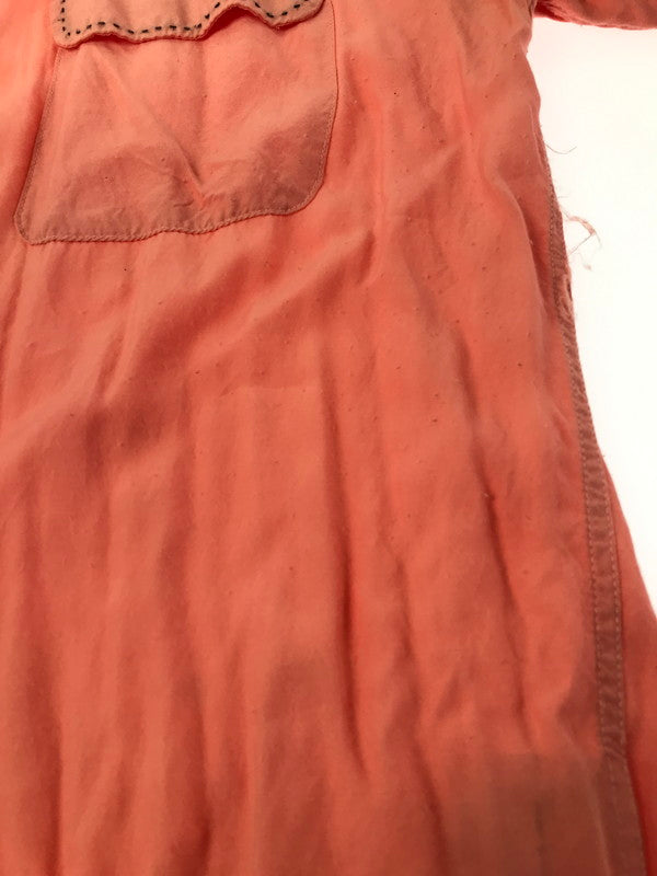 【現状渡し品】【メンズ】 STYLE EYES スタイル アイズ SADDLE STITCH RAYON SHIRT PINK サドル ステッチ レーヨン シャツ 145-260826-rt-21-tagh サイズ：L カラー：ピンク 万代Net店