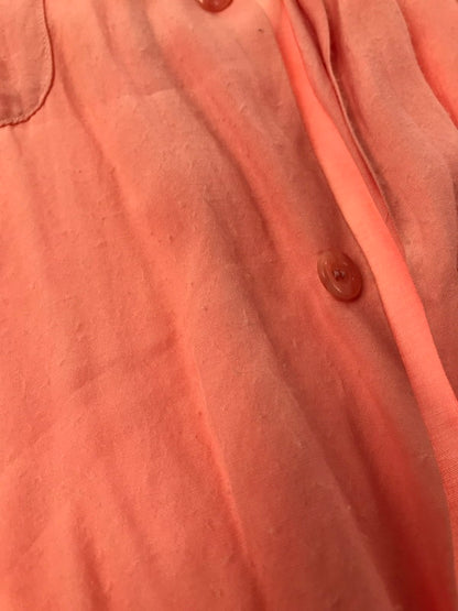 【現状渡し品】【メンズ】 STYLE EYES スタイル アイズ SADDLE STITCH RAYON SHIRT PINK サドル ステッチ レーヨン シャツ 145-260826-rt-21-tagh サイズ：L カラー：ピンク 万代Net店