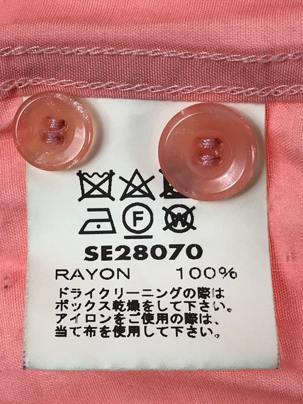 【現状渡し品】【メンズ】 STYLE EYES スタイル アイズ SADDLE STITCH RAYON SHIRT PINK サドル ステッチ レーヨン シャツ 145-260826-rt-21-tagh サイズ：L カラー：ピンク 万代Net店
