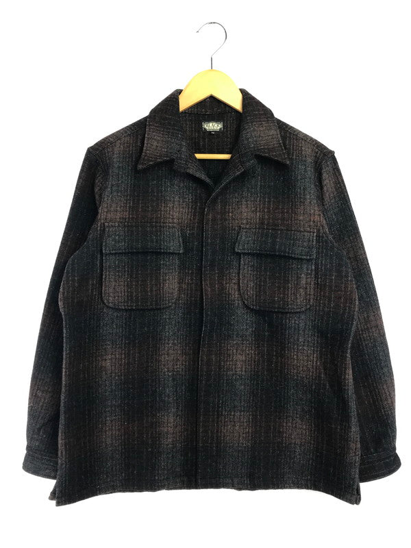 【中古品】【メンズ】 BLACK SIGN ブラック サイン WOOL JACKET BROWN ウール ジャケット アウター 147-260826-rt-28-tagh サイズ：38 カラー：ブラウン 万代Net店