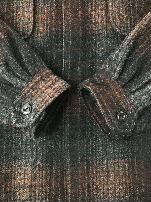 【中古品】【メンズ】 BLACK SIGN ブラック サイン WOOL JACKET BROWN ウール ジャケット アウター 147-260826-rt-28-tagh サイズ：38 カラー：ブラウン 万代Net店