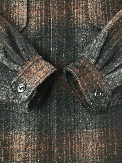 【中古品】【メンズ】 BLACK SIGN ブラック サイン WOOL JACKET BROWN ウール ジャケット アウター 147-260826-rt-28-tagh サイズ：38 カラー：ブラウン 万代Net店