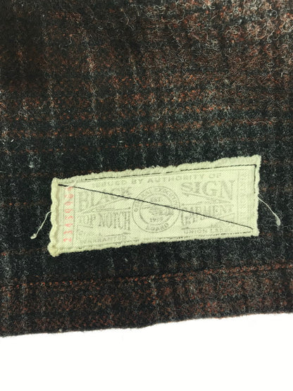 【中古品】【メンズ】 BLACK SIGN ブラック サイン WOOL JACKET BROWN ウール ジャケット アウター 147-260826-rt-28-tagh サイズ：38 カラー：ブラウン 万代Net店