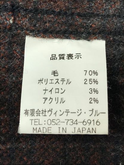 【中古品】【メンズ】 BLACK SIGN ブラック サイン WOOL JACKET BROWN ウール ジャケット アウター 147-260826-rt-28-tagh サイズ：38 カラー：ブラウン 万代Net店