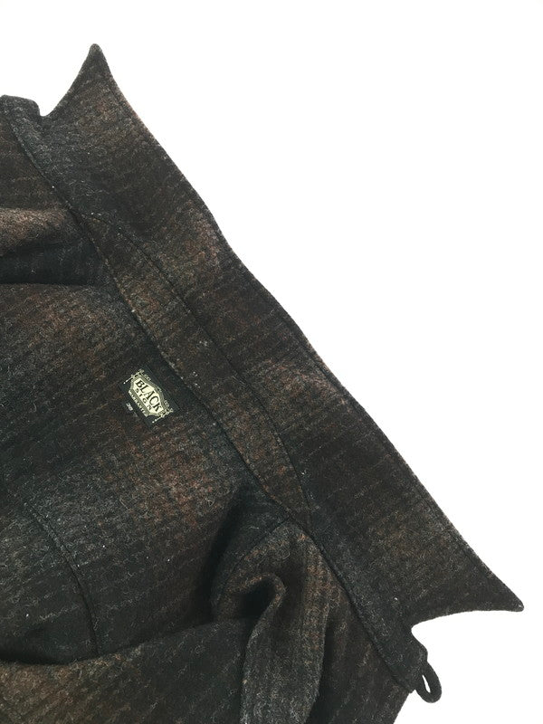 【中古品】【メンズ】 BLACK SIGN ブラック サイン WOOL JACKET BROWN ウール ジャケット アウター 147-260826-rt-28-tagh サイズ：38 カラー：ブラウン 万代Net店
