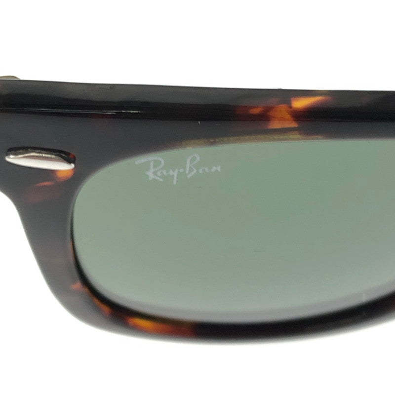 【現状渡し品】【メンズ】 RAY-BAN レイバン ORIGINAL WAYFARER CLASSIC RB2140F 902 52-22 オリジナル ウェイファーラー クラシック サングラス アイウェア 203-260912-rt-18-tagh サイズ：50ロ22 カラー：ブラック/グリーン 万代Net店