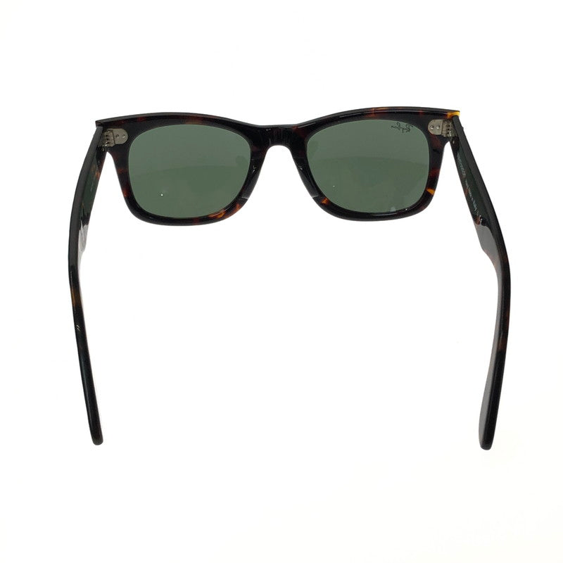 【現状渡し品】【メンズ】 RAY-BAN レイバン ORIGINAL WAYFARER CLASSIC RB2140F 902 52-22 オリジナル ウェイファーラー クラシック サングラス アイウェア 203-260912-rt-18-tagh サイズ：50ロ22 カラー：ブラック/グリーン 万代Net店