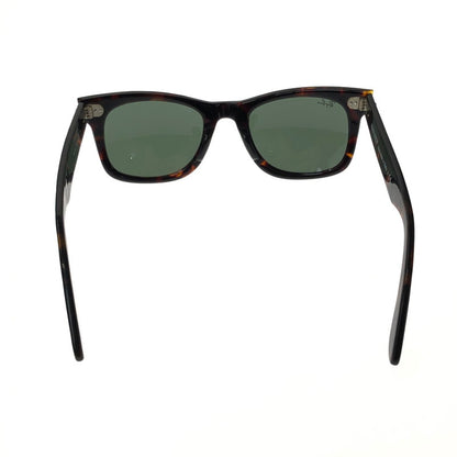 【現状渡し品】【メンズ】 RAY-BAN レイバン ORIGINAL WAYFARER CLASSIC RB2140F 902 52-22 オリジナル ウェイファーラー クラシック サングラス アイウェア 203-260912-rt-18-tagh サイズ：50ロ22 カラー：ブラック/グリーン 万代Net店