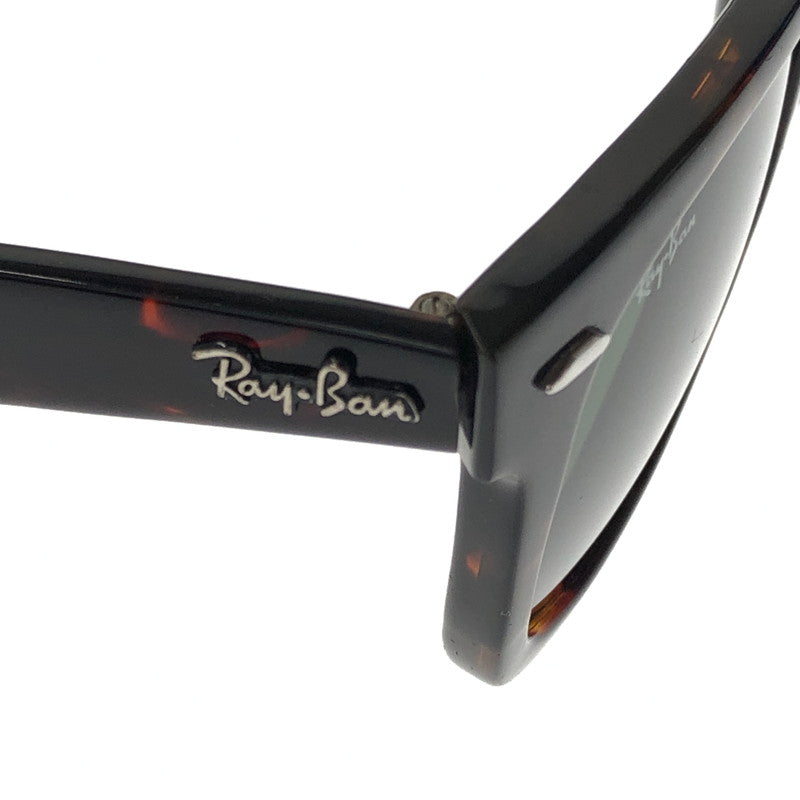 【現状渡し品】【メンズ】 RAY-BAN レイバン ORIGINAL WAYFARER CLASSIC RB2140F 902 52-22 オリジナル ウェイファーラー クラシック サングラス アイウェア 203-260912-rt-18-tagh サイズ：50ロ22 カラー：ブラック/グリーン 万代Net店