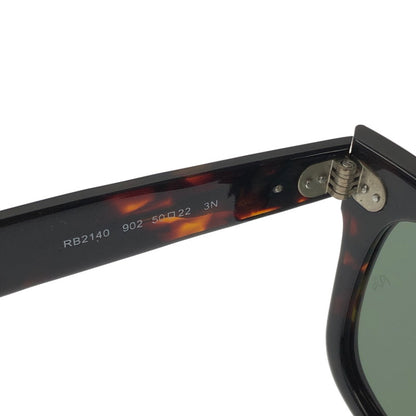 【現状渡し品】【メンズ】 RAY-BAN レイバン ORIGINAL WAYFARER CLASSIC RB2140F 902 52-22 オリジナル ウェイファーラー クラシック サングラス アイウェア 203-260912-rt-18-tagh サイズ：50ロ22 カラー：ブラック/グリーン 万代Net店