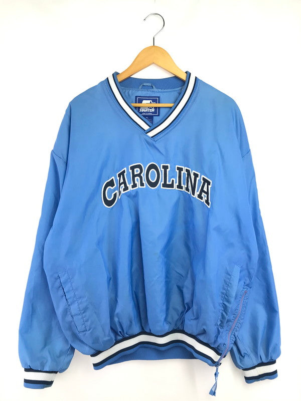 【現状渡し品】【メンズ】 STARTER スターター 90's CAROLINA NYLON PULLOVER 韓国製 90年代 カロライナ ナイロン プルオーバー 146-260826-rt-24-tagh サイズ：XL カラー：ライトブルー 万代Net店