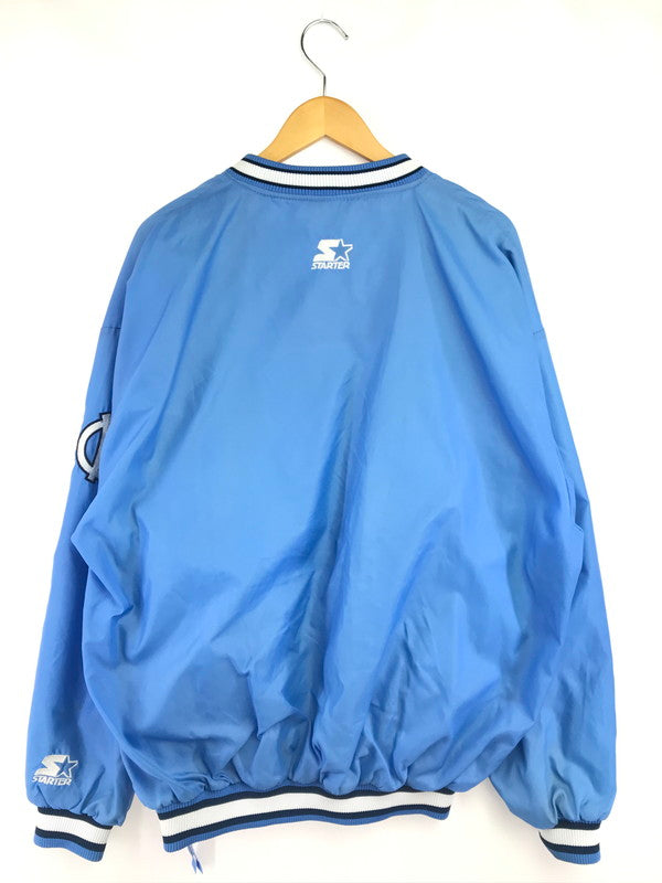 【現状渡し品】【メンズ】 STARTER スターター 90's CAROLINA NYLON PULLOVER 韓国製 90年代 カロライナ ナイロン プルオーバー 146-260826-rt-24-tagh サイズ：XL カラー：ライトブルー 万代Net店