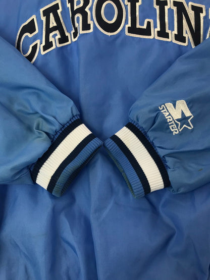 【現状渡し品】【メンズ】 STARTER スターター 90's CAROLINA NYLON PULLOVER 韓国製 90年代 カロライナ ナイロン プルオーバー 146-260826-rt-24-tagh サイズ：XL カラー：ライトブルー 万代Net店