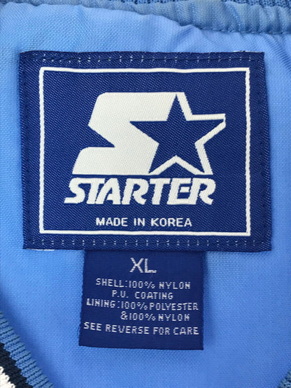 【現状渡し品】【メンズ】 STARTER スターター 90's CAROLINA NYLON PULLOVER 韓国製 90年代 カロライナ ナイロン プルオーバー 146-260826-rt-24-tagh サイズ：XL カラー：ライトブルー 万代Net店