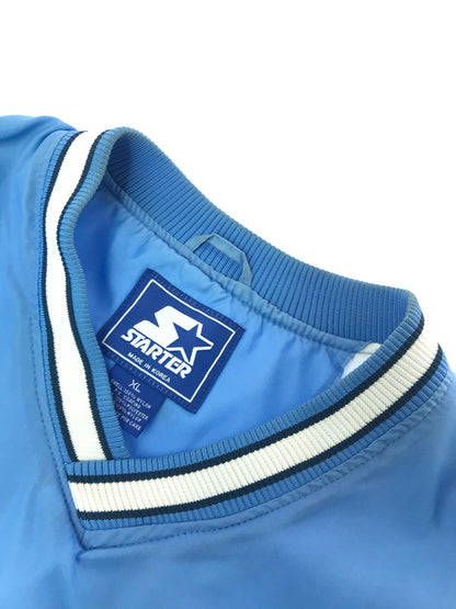 【現状渡し品】【メンズ】 STARTER スターター 90's CAROLINA NYLON PULLOVER 韓国製 90年代 カロライナ ナイロン プルオーバー 146-260826-rt-24-tagh サイズ：XL カラー：ライトブルー 万代Net店
