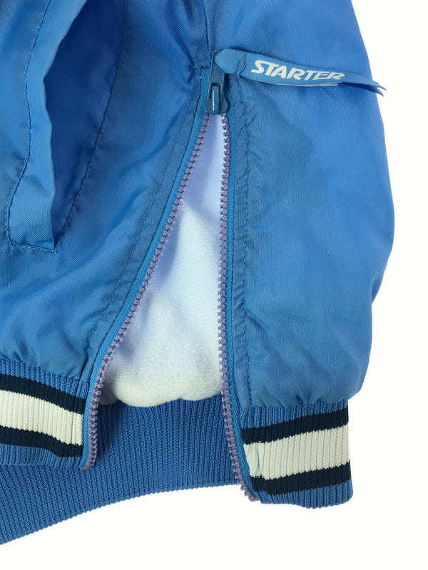 【現状渡し品】【メンズ】 STARTER スターター 90's CAROLINA NYLON PULLOVER 韓国製 90年代 カロライナ ナイロン プルオーバー 146-260826-rt-24-tagh サイズ：XL カラー：ライトブルー 万代Net店