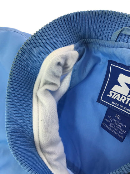 【現状渡し品】【メンズ】 STARTER スターター 90's CAROLINA NYLON PULLOVER 韓国製 90年代 カロライナ ナイロン プルオーバー 146-260826-rt-24-tagh サイズ：XL カラー：ライトブルー 万代Net店