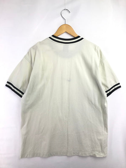 【現状渡し品】【メンズ】 NIKE ナイキ 90's MESH RIB T-SHIRT ポルトガル製 90年代 メッシュ リブ Tシャツ トップス 146-260825-rt-14-tagh サイズ：L カラー：ホワイト 万代Net店