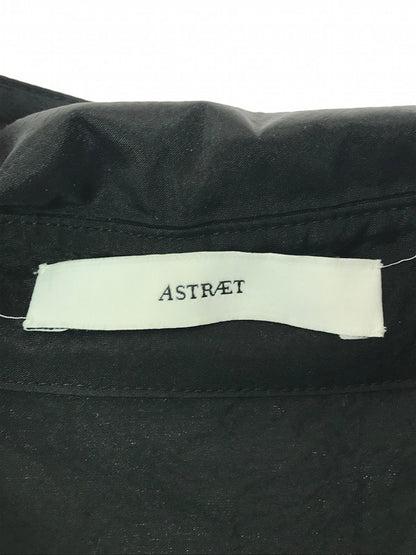 【中古品】【メンズ】 ASTRAET アストラット L/S NYLON REGULAR COLLAR SHIRT 5421-299-0280 ロングスリーブ レギュラー カラー シャツ トップス 147-260826-rt-22-tagh サイズ：3 カラー：ブラック 万代Net店