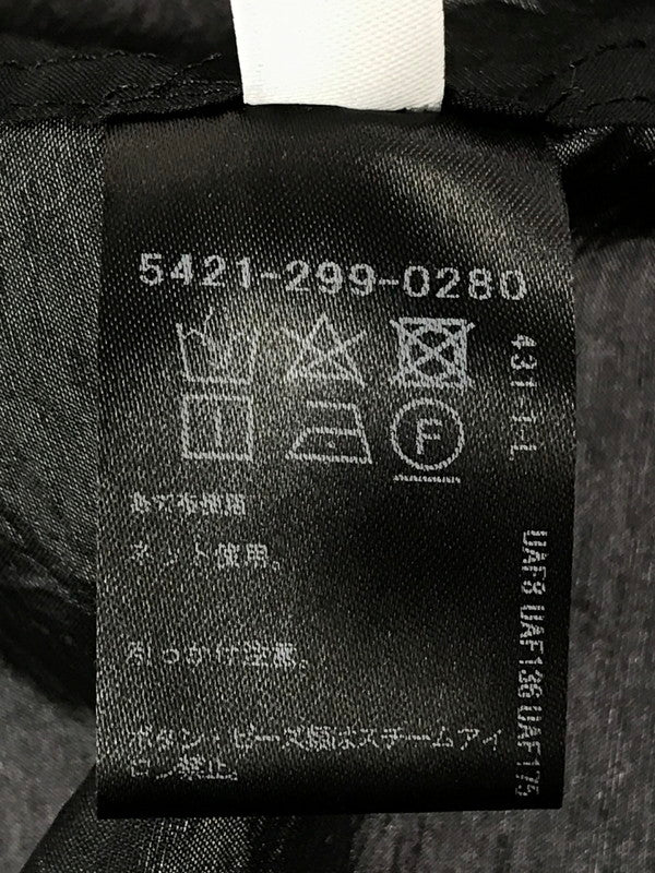 【中古品】【メンズ】 ASTRAET アストラット L/S NYLON REGULAR COLLAR SHIRT 5421-299-0280 ロングスリーブ レギュラー カラー シャツ トップス 147-260826-rt-22-tagh サイズ：3 カラー：ブラック 万代Net店