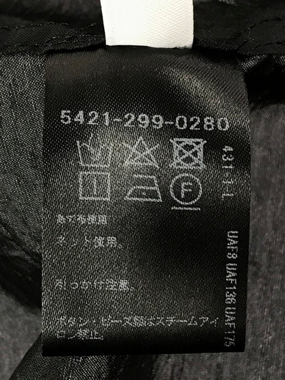 【中古品】【メンズ】 ASTRAET アストラット L/S NYLON REGULAR COLLAR SHIRT 5421-299-0280 ロングスリーブ レギュラー カラー シャツ トップス 147-260826-rt-22-tagh サイズ：3 カラー：ブラック 万代Net店