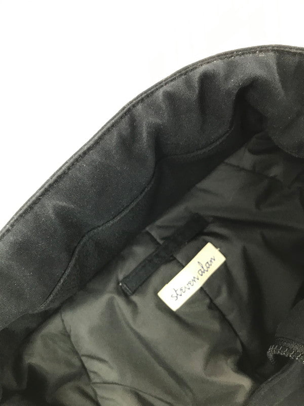 【中古品】【メンズ】 STEVEN ALAN スティーブンアラン PADDED STAND COAT BLACK 8125-126-0892 スタンド コート アウター 147-260827-rt-15-tagh サイズ：XL カラー：ブラック 万代Net店