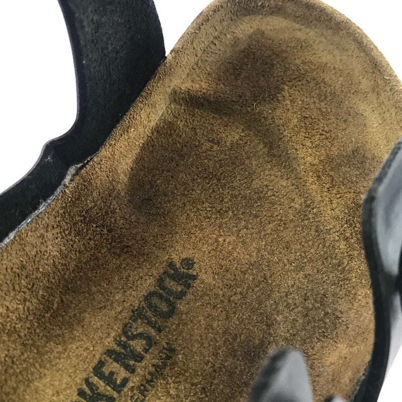 【中古品】【メンズ】 BIRKENSTOCK ビルケンシュトック MILANO BLACK BROWN 0034791 ミラノ 靴 165-260906-rt-40-tagh サイズ：42 カラー：ブラック/ブラウン 万代Net店