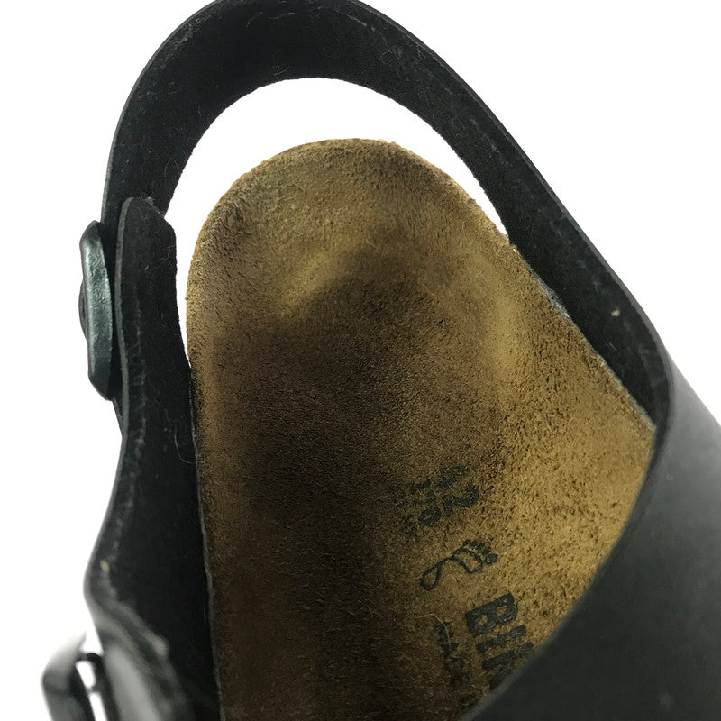 【中古品】【メンズ】 BIRKENSTOCK ビルケンシュトック MILANO BLACK BROWN 0034791 ミラノ 靴 165-260906-rt-40-tagh サイズ：42 カラー：ブラック/ブラウン 万代Net店