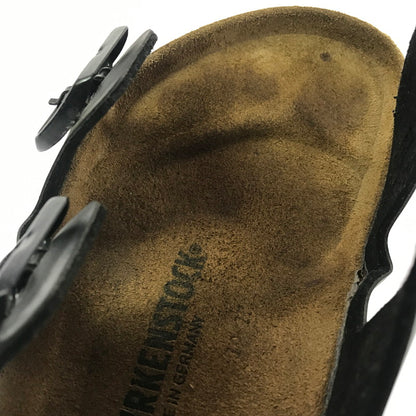 【中古品】【メンズ】 BIRKENSTOCK ビルケンシュトック MILANO BLACK BROWN 0034791 ミラノ 靴 165-260906-rt-40-tagh サイズ：42 カラー：ブラック/ブラウン 万代Net店