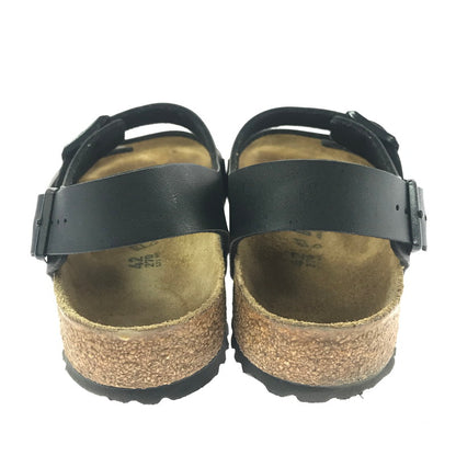 【中古品】【メンズ】 BIRKENSTOCK ビルケンシュトック MILANO BLACK BROWN 0034791 ミラノ 靴 165-260906-rt-40-tagh サイズ：42 カラー：ブラック/ブラウン 万代Net店
