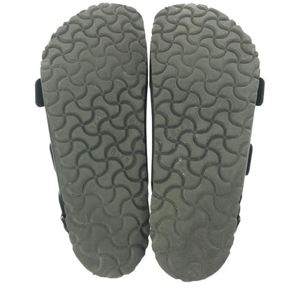 【中古品】【メンズ】 BIRKENSTOCK ビルケンシュトック MILANO BLACK BROWN 0034791 ミラノ 靴 165-260906-rt-40-tagh サイズ：42 カラー：ブラック/ブラウン 万代Net店