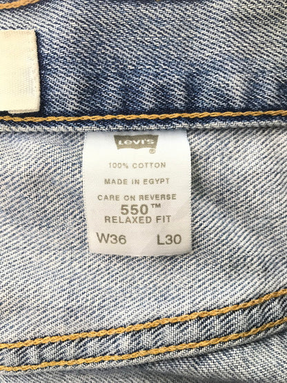 【中古品】【メンズ】 LEVI'S リーバイス 00's DENIM PANTS 00550-4891 2000年代 デニム パンツ ジーンズ ボトムス 157-260829-rt-22-tagh サイズ：36×30 カラー：インディゴ 万代Net店