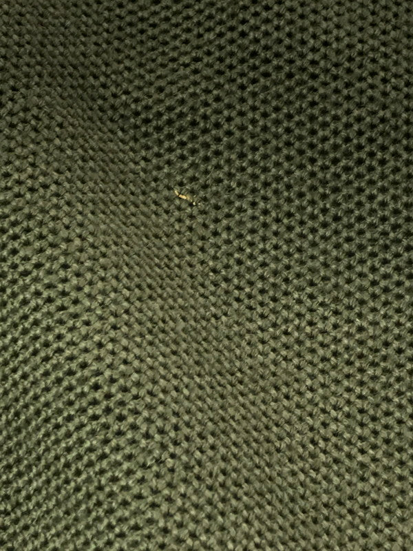 【現状渡し品】【メンズ】 KARLEN MILITARY-STYLE カールン ミリタリー スタイル WOOL KNIT CARDIGAN ウール ニット カーディガン トップス 146-260825-rt-20-tagh サイズ：60 カラー：カーキ 万代Net店