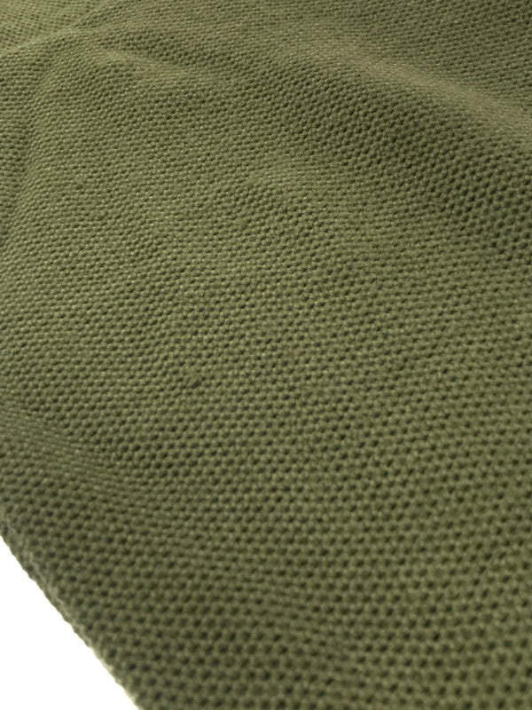 【現状渡し品】【メンズ】 KARLEN MILITARY-STYLE カールン ミリタリー スタイル WOOL KNIT CARDIGAN ウール ニット カーディガン トップス 146-260825-rt-20-tagh サイズ：60 カラー：カーキ 万代Net店