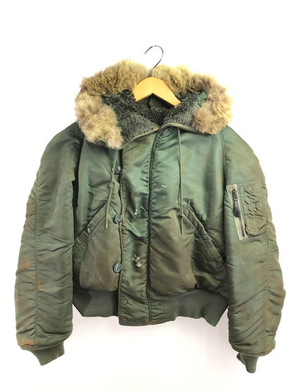 【現状渡し品】【メンズ】 US ARMY アメリカ軍 60'S N-3B FLIGHT JACKET 60年代 フライトジャケット アウター 146-260902-na-30-tagh サイズ：M カラー：カーキ 万代Net店