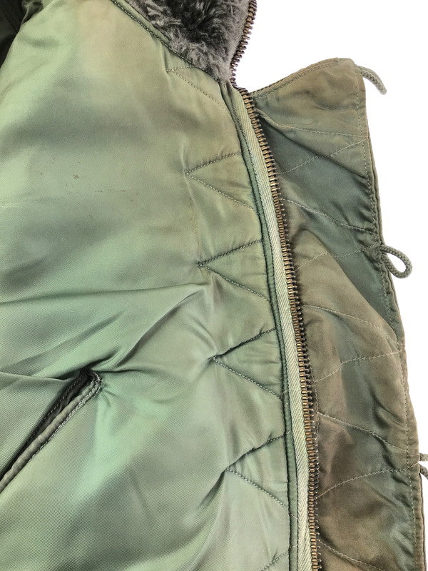 【現状渡し品】【メンズ】 US ARMY アメリカ軍 60'S N-3B FLIGHT JACKET 60年代 フライトジャケット アウター 146-260902-na-30-tagh サイズ：M カラー：カーキ 万代Net店