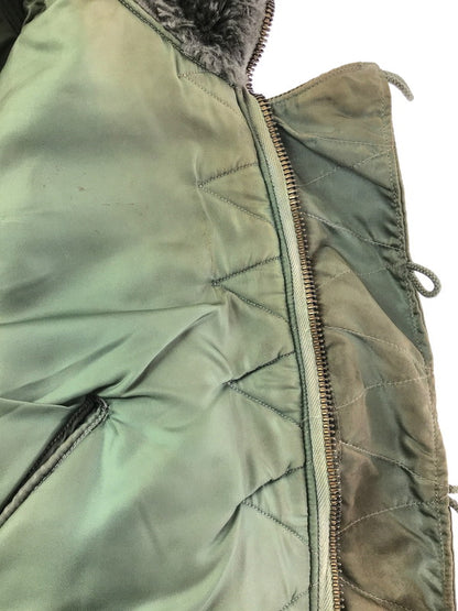 【現状渡し品】【メンズ】 US ARMY アメリカ軍 60'S N-3B FLIGHT JACKET 60年代 フライトジャケット アウター 146-260902-na-30-tagh サイズ：M カラー：カーキ 万代Net店