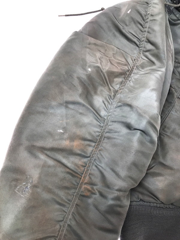 【現状渡し品】【メンズ】 US ARMY アメリカ軍 60'S N-3B FLIGHT JACKET 60年代 フライトジャケット アウター 146-260902-na-30-tagh サイズ：M カラー：カーキ 万代Net店
