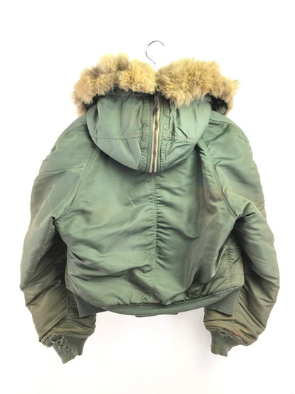 【現状渡し品】【メンズ】 US ARMY アメリカ軍 60'S N-3B FLIGHT JACKET 60年代 フライトジャケット アウター 146-260902-na-30-tagh サイズ：M カラー：カーキ 万代Net店